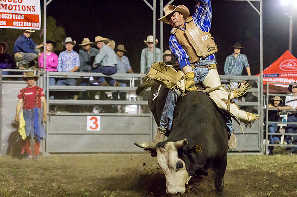 Blue and white 2 - Kyogle Show Rodeo