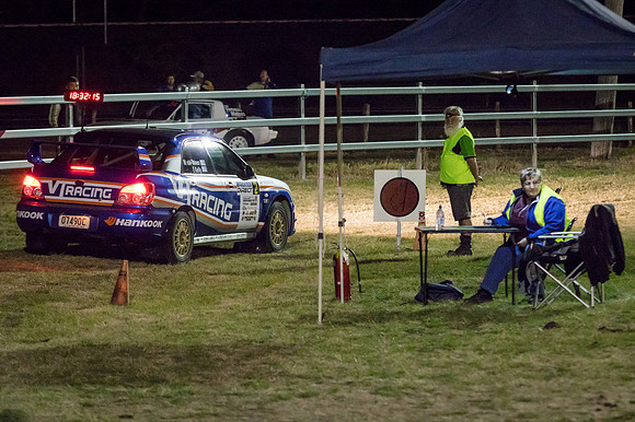 Impreza awaits - Kyogle Showground