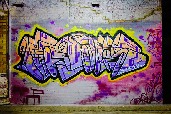 Carpark graffiti 1