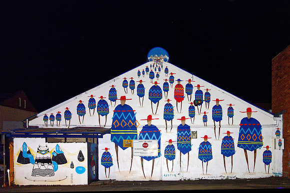 Poncho Men by Austin - Lismore Back Alley Gallery