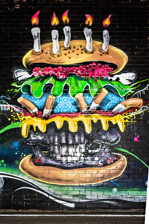 Birthday burger