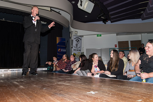 MC Kenny Woodhams opens show - Mr Beef 2016