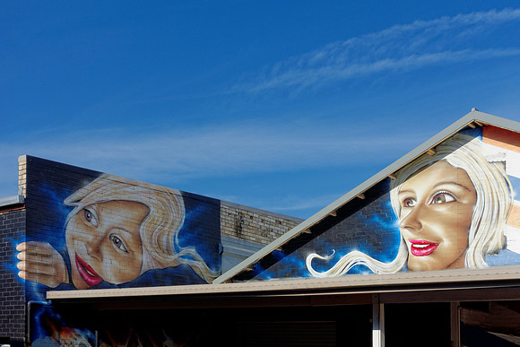 Two views of blonde