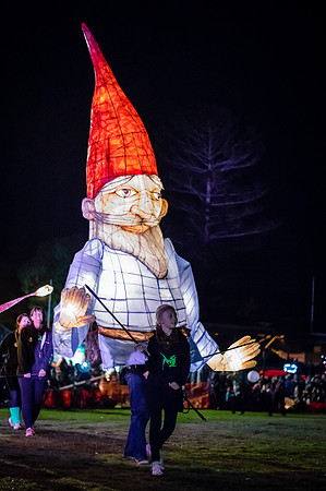 Garden gnome lantern