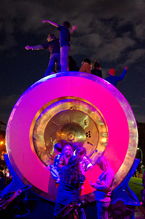 Milk churn kids - Lismore Lantern Parade