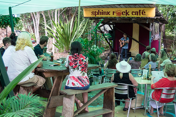 Sphinx rock cafe stage