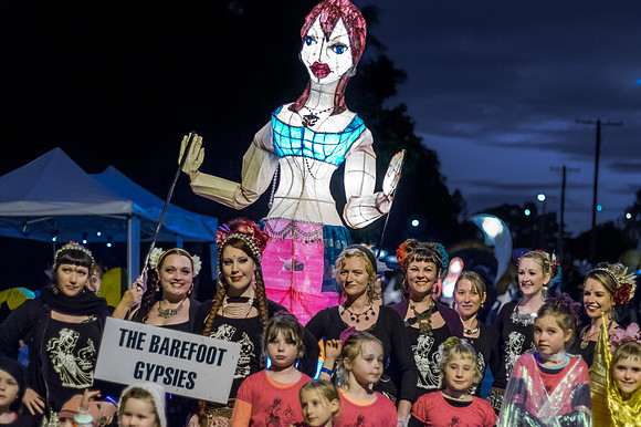 Barefoot Gypsies group pose