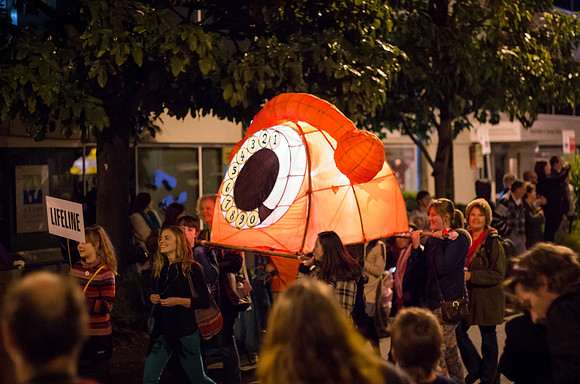 Lifeline telephone lantern
