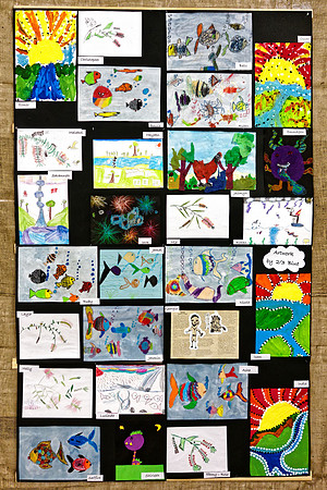 Uki primary school art