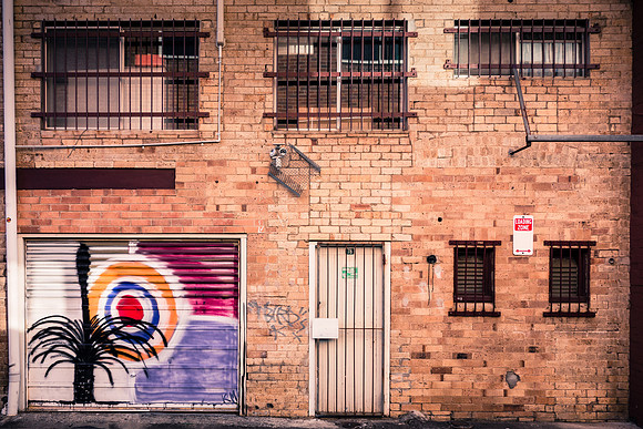 Patch of colour - Lismore Back Alley Gallery