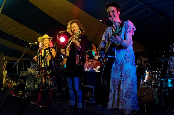 The Junes performing