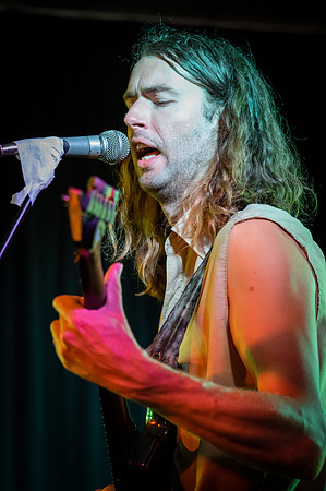 On stage